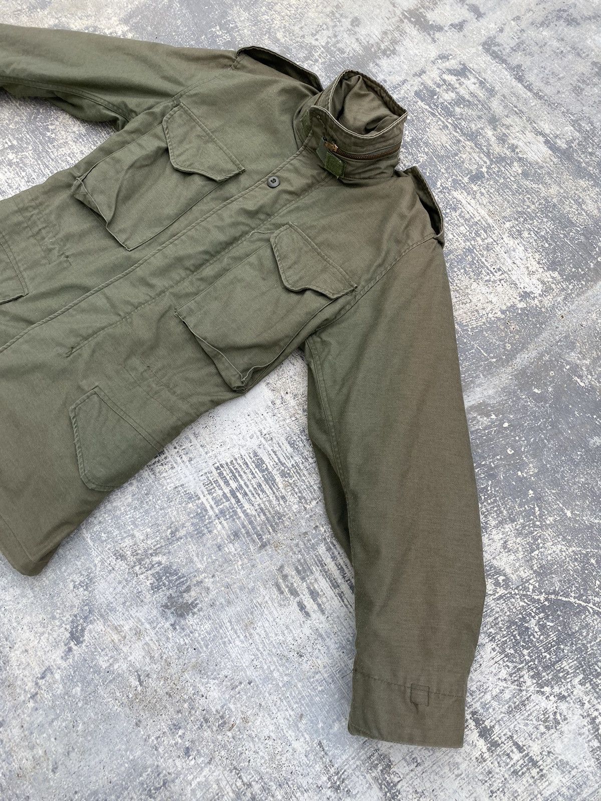 Alpha Industries × Vintage VINTAGE ALPHA INDUSTRIES M-65 SCOVILL FATIGUE ARMY FIELD USA Size US S / EU 44-46 / 1 - 5 Thumbnail