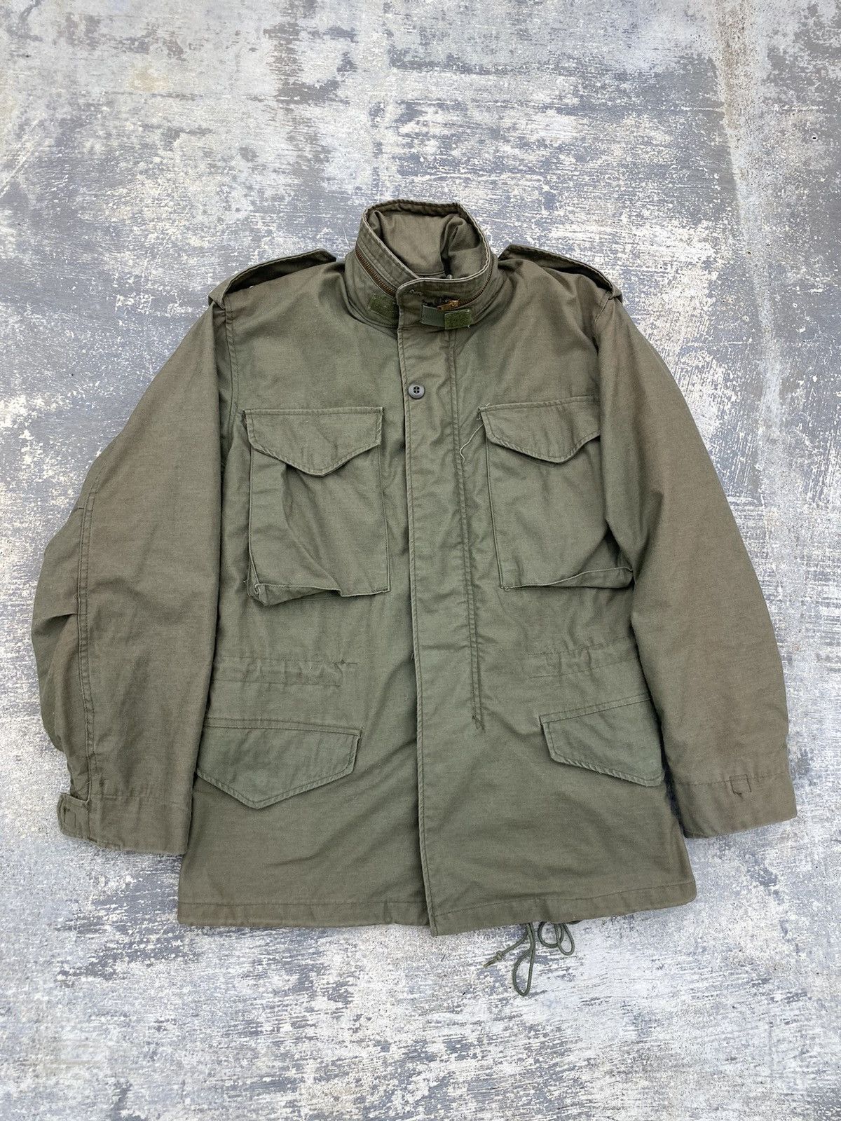 Alpha Industries × Vintage VINTAGE ALPHA INDUSTRIES M-65 SCOVILL FATIGUE ARMY FIELD USA Size US S / EU 44-46 / 1 - 1 Thumbnail