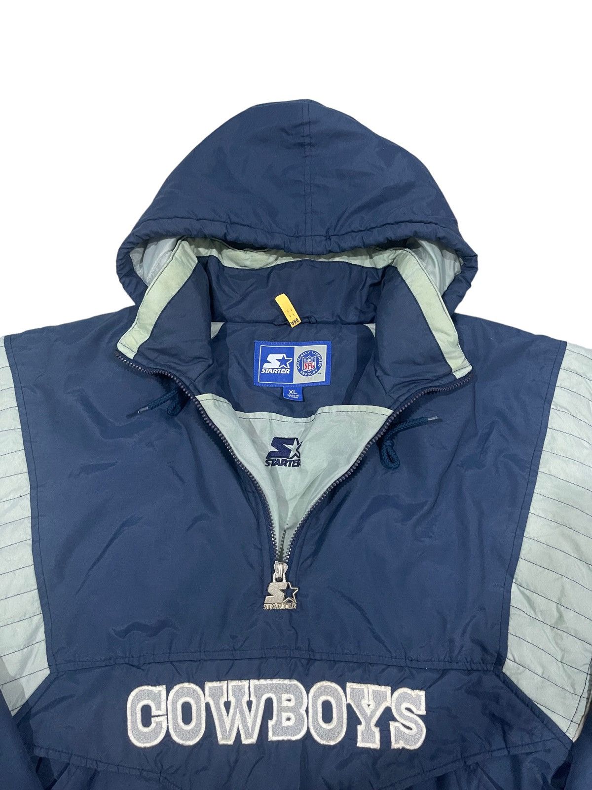 Starter Vintage 90s NFL Dallas Cowboys Starter Anorak Jacket Size XL Size US XL / EU 56 / 4 - 8 Thumbnail