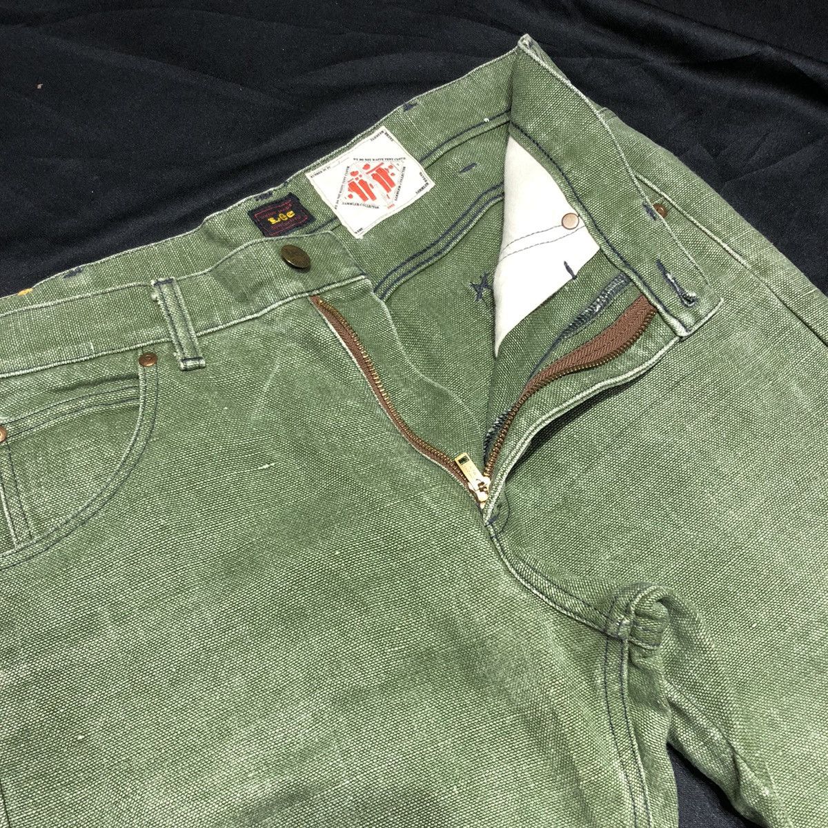 Lee Vintage Lee Rider x Union Made Jeans Size US 33 - 3 Thumbnail