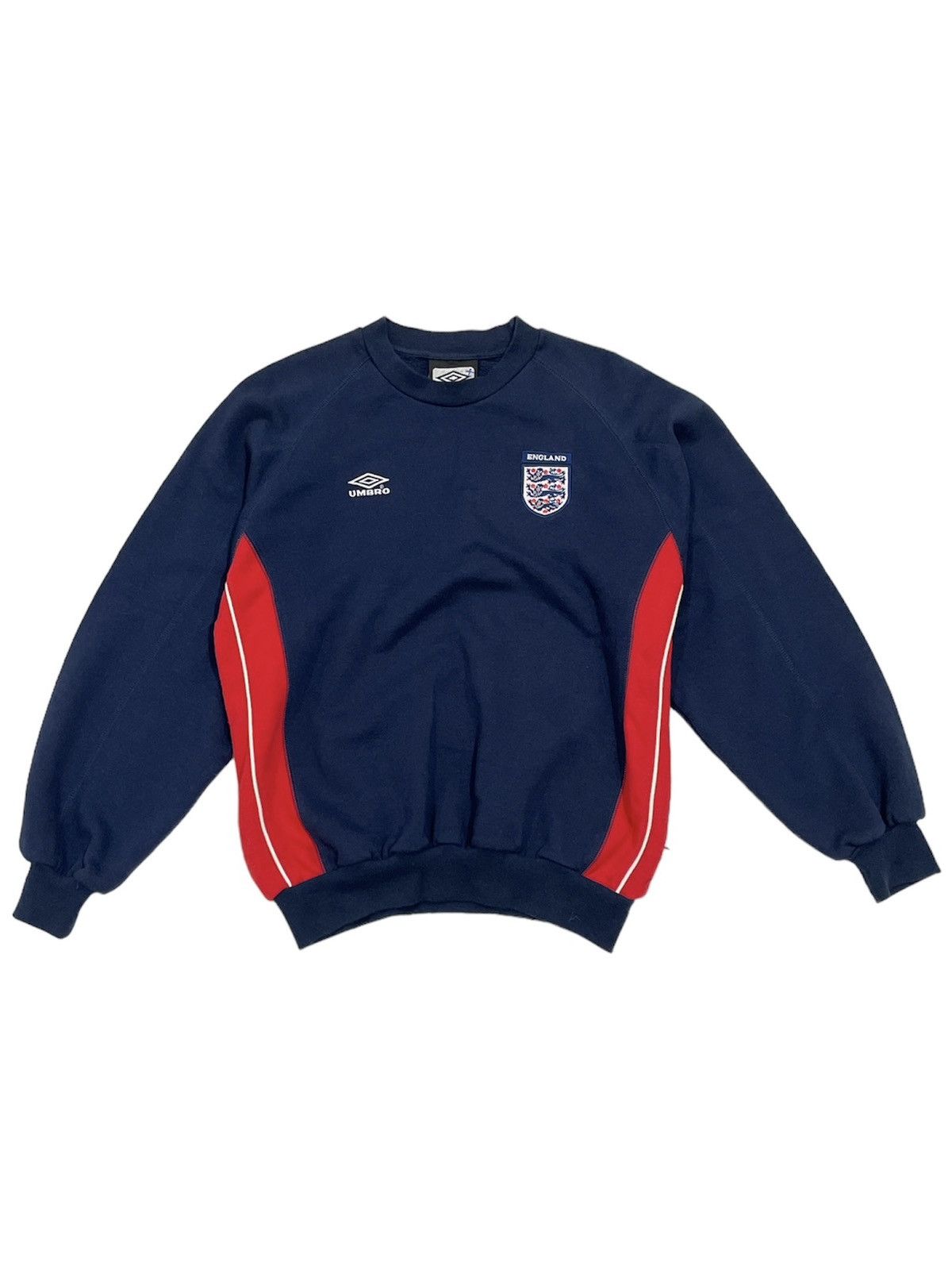 image of Boiler Room x Umbro Vintage Umbro Shirt in Navy/Red, Men's (Size Small)