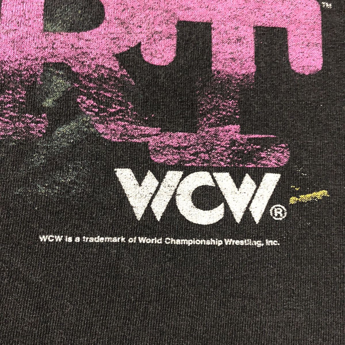 Naked & Famous Vintage WCW Bret Hart The Hitman T Shirt Size US XL / EU 56 / 4 - 3 Thumbnail