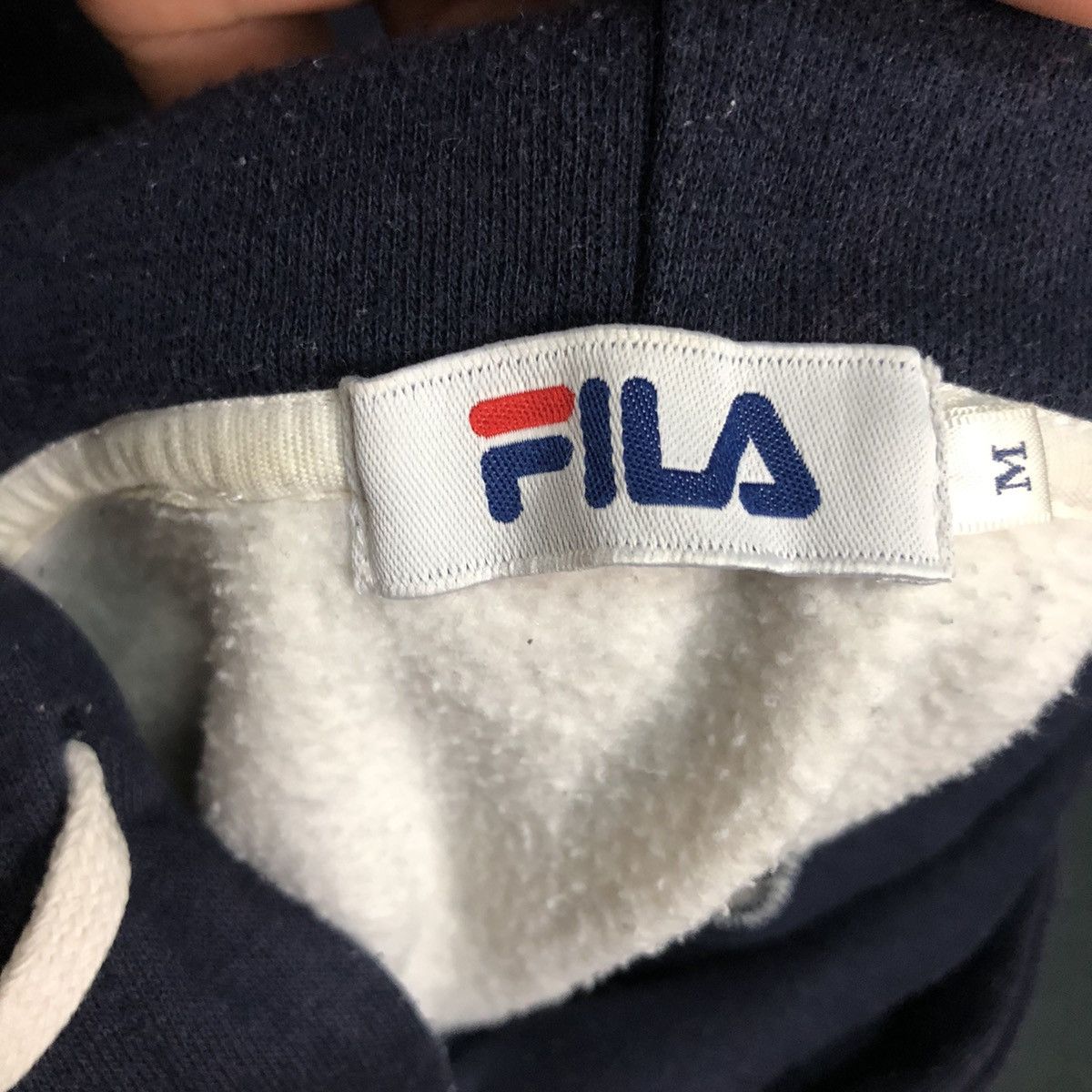 Fila Vintage Fila Embroidery Logo Pullover Hoodie Sweatshirt Size US L / EU 52-54 / 3 - 12 Thumbnail