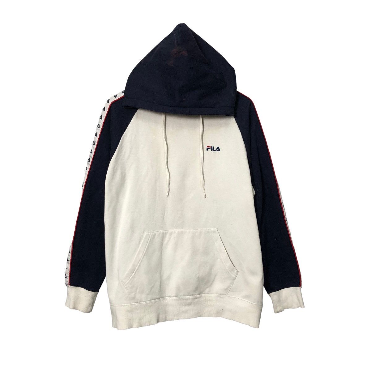 Fila Vintage Fila Embroidery Logo Pullover Hoodie Sweatshirt Size US L / EU 52-54 / 3 - 1 Thumbnail