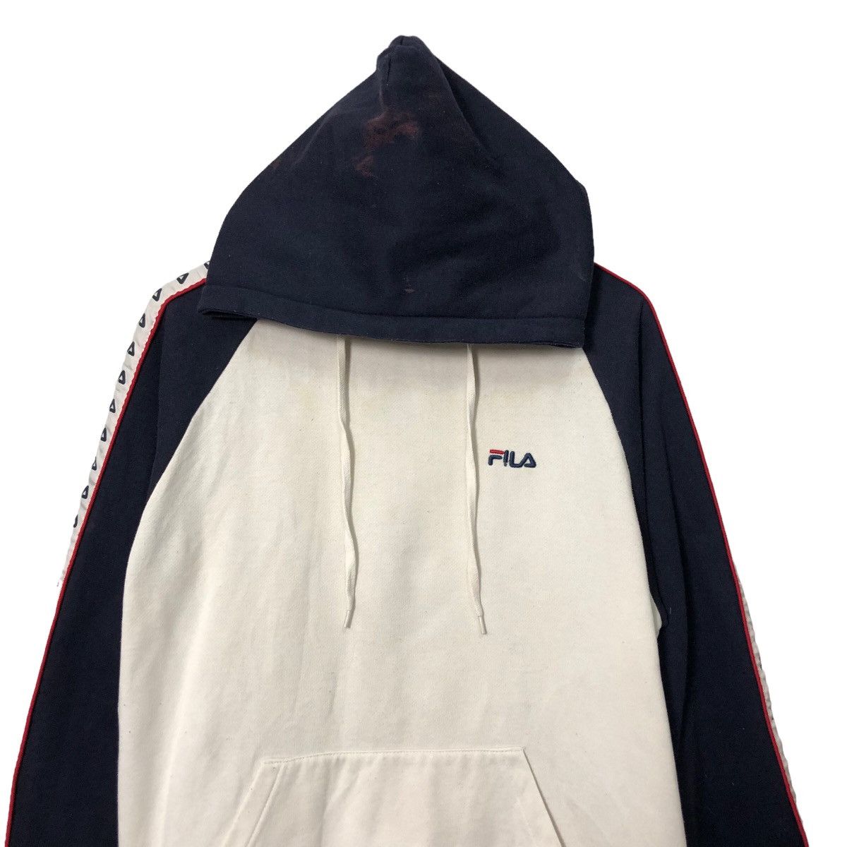 Fila Vintage Fila Embroidery Logo Pullover Hoodie Sweatshirt Size US L / EU 52-54 / 3 - 4 Thumbnail