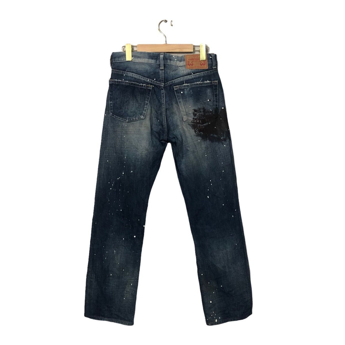 Japanese Brand Vintage TK Jeans Dirty Painter Distressed Denim Pants W30 Size US 30 / EU 46 - 4 Thumbnail