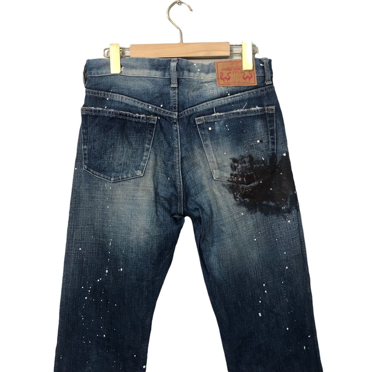 Japanese Brand Vintage TK Jeans Dirty Painter Distressed Denim Pants W30 Size US 30 / EU 46 - 5 Thumbnail