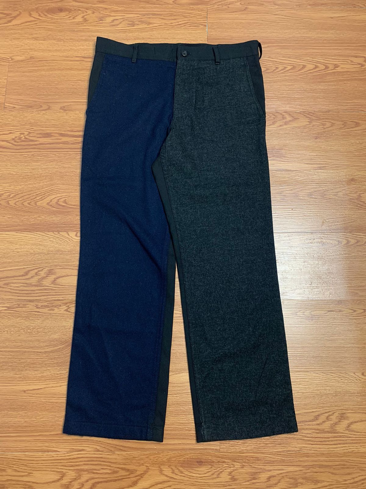 Comme Des Garcons Shirt Two Tone Pants