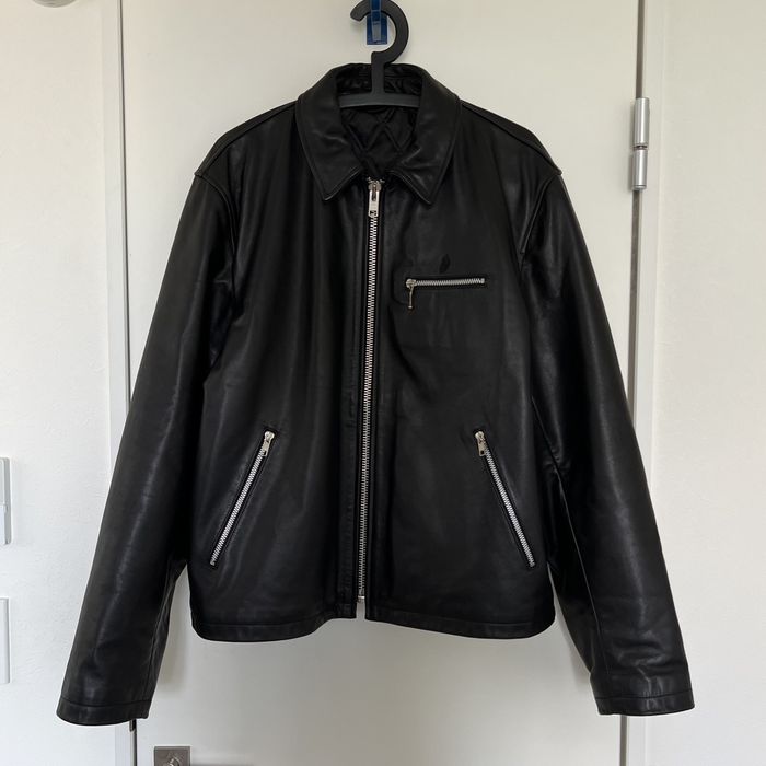 Stussy Stussy Leather Bing Jacket | Grailed