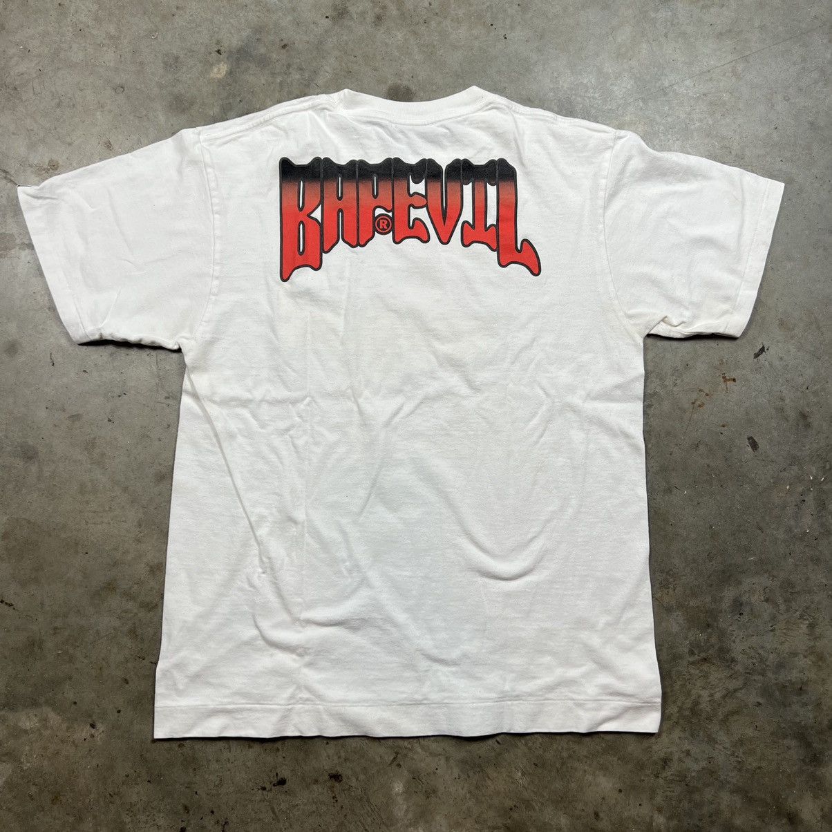 Bape × Vintage Vintage Y2K Bape Evil tee Size US M / EU 48-50 / 2 - 4 Thumbnail