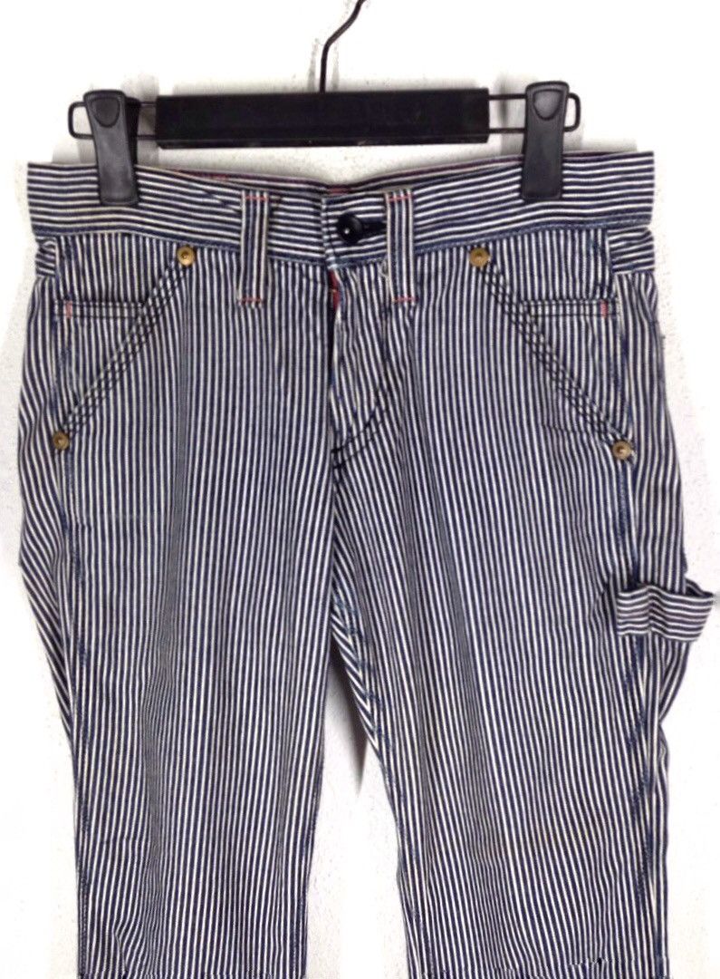 Japanese Brand ET BOITE MADE IN NIPPON STRIPE DESIGN Size US 29 - 3 Thumbnail