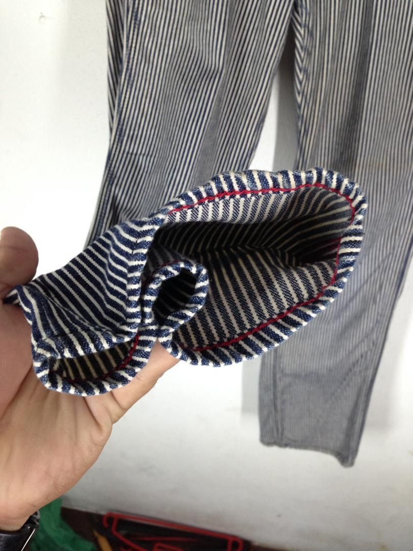 Japanese Brand ET BOITE MADE IN NIPPON STRIPE DESIGN Size US 29 - 15 Thumbnail