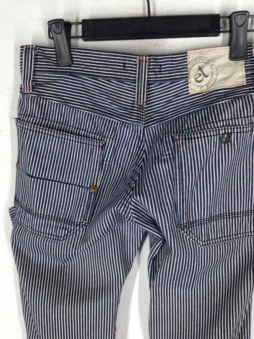 Japanese Brand ET BOITE MADE IN NIPPON STRIPE DESIGN Size US 29 - 7 Thumbnail