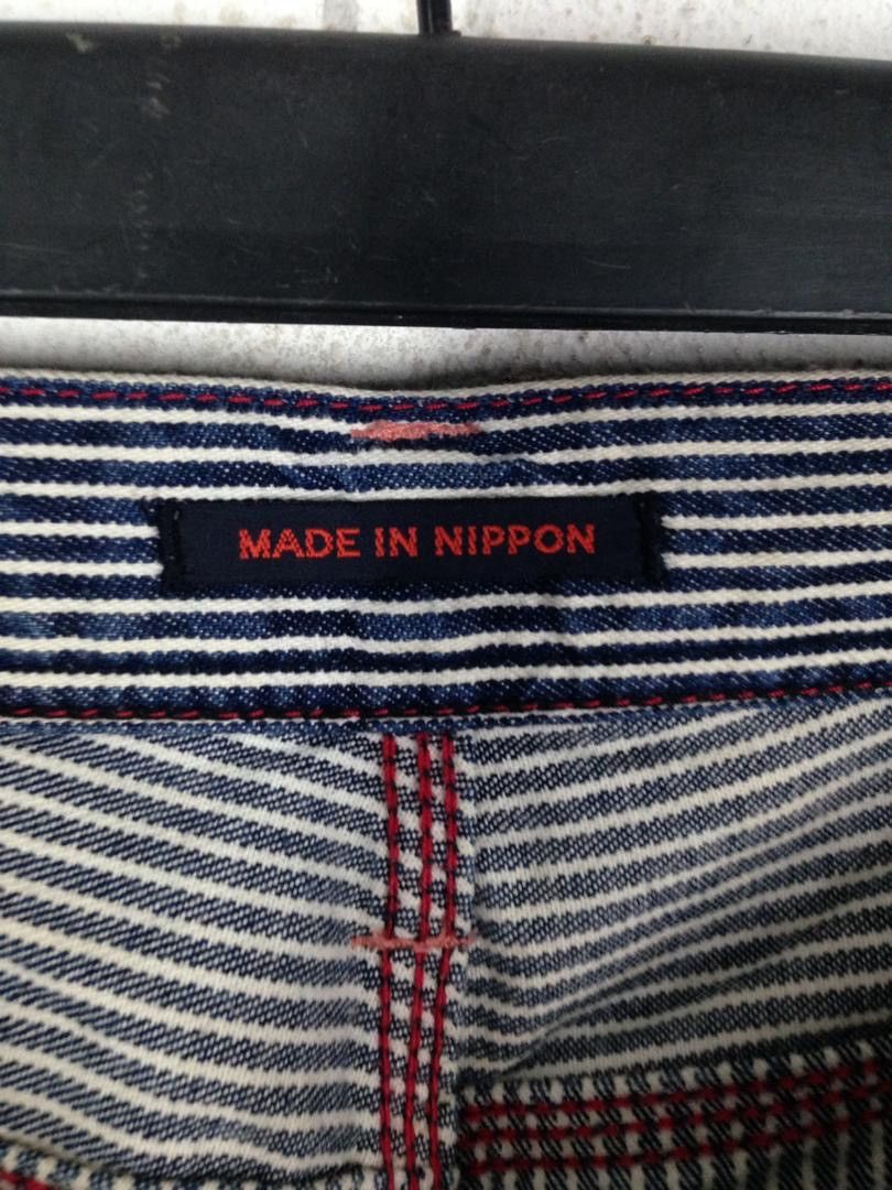 Japanese Brand ET BOITE MADE IN NIPPON STRIPE DESIGN Size US 29 - 8 Thumbnail