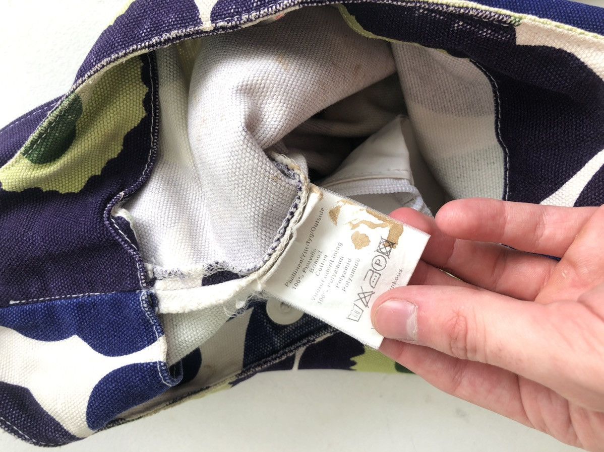 Marimekko Marimekko Clover canvas vintage tote bag crossbody tsuno Y2K Size ONE SIZE - 3 Thumbnail