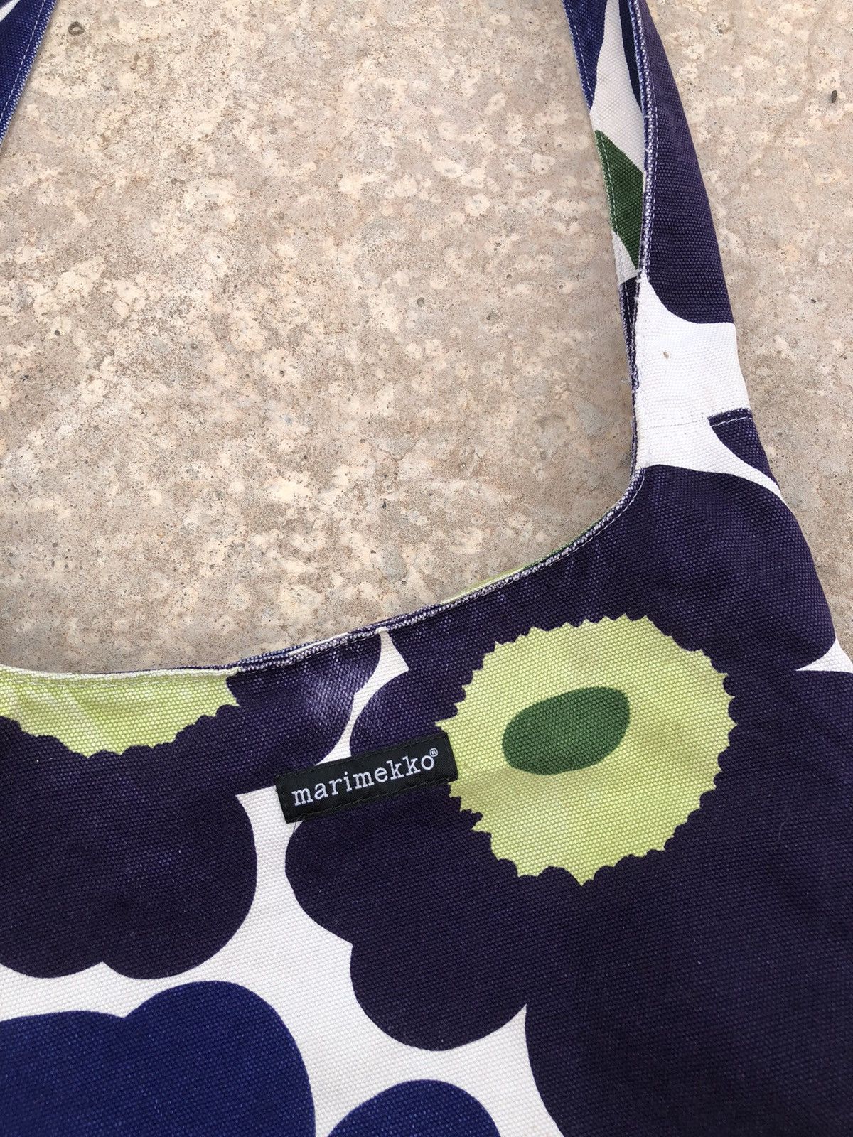 Marimekko Marimekko Clover canvas vintage tote bag crossbody tsuno Y2K Size ONE SIZE - 5 Thumbnail