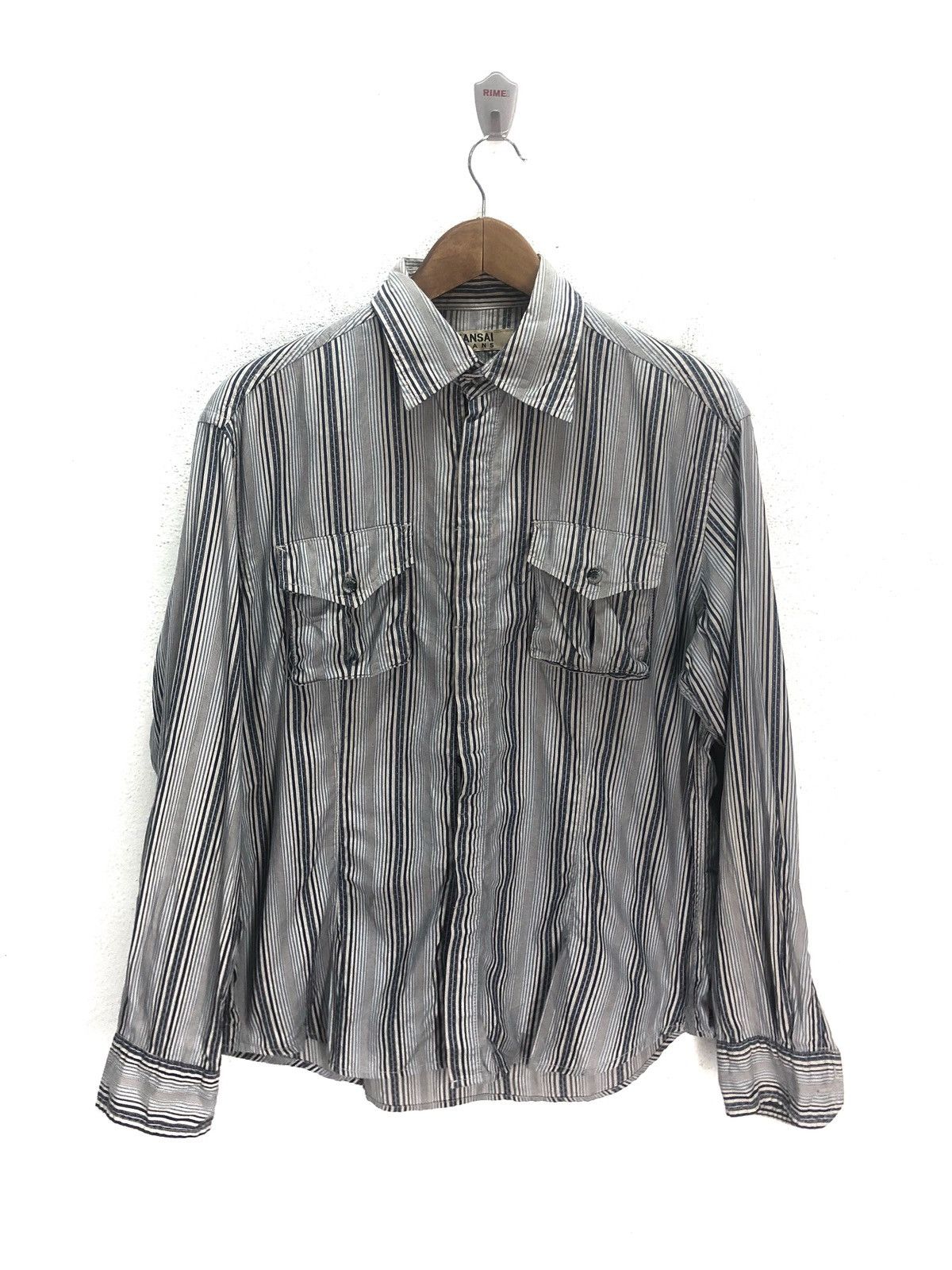 Designer × Kansai Yamamoto Kansaai Jeans Kansai yamamoto Polo Shirts Japanese Brand Size US L / EU 52-54 / 3 - 1 Thumbnail