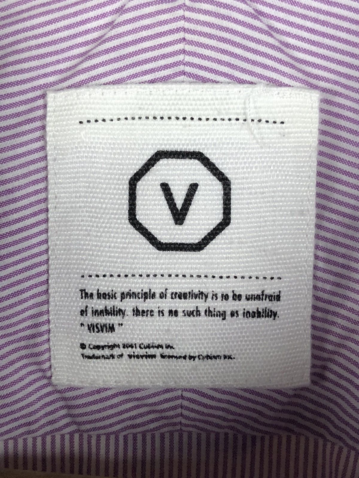 Visvim Visvim SS01 Stripes Button Up Shirt Size US XL / EU 56 / 4 - 9 Thumbnail