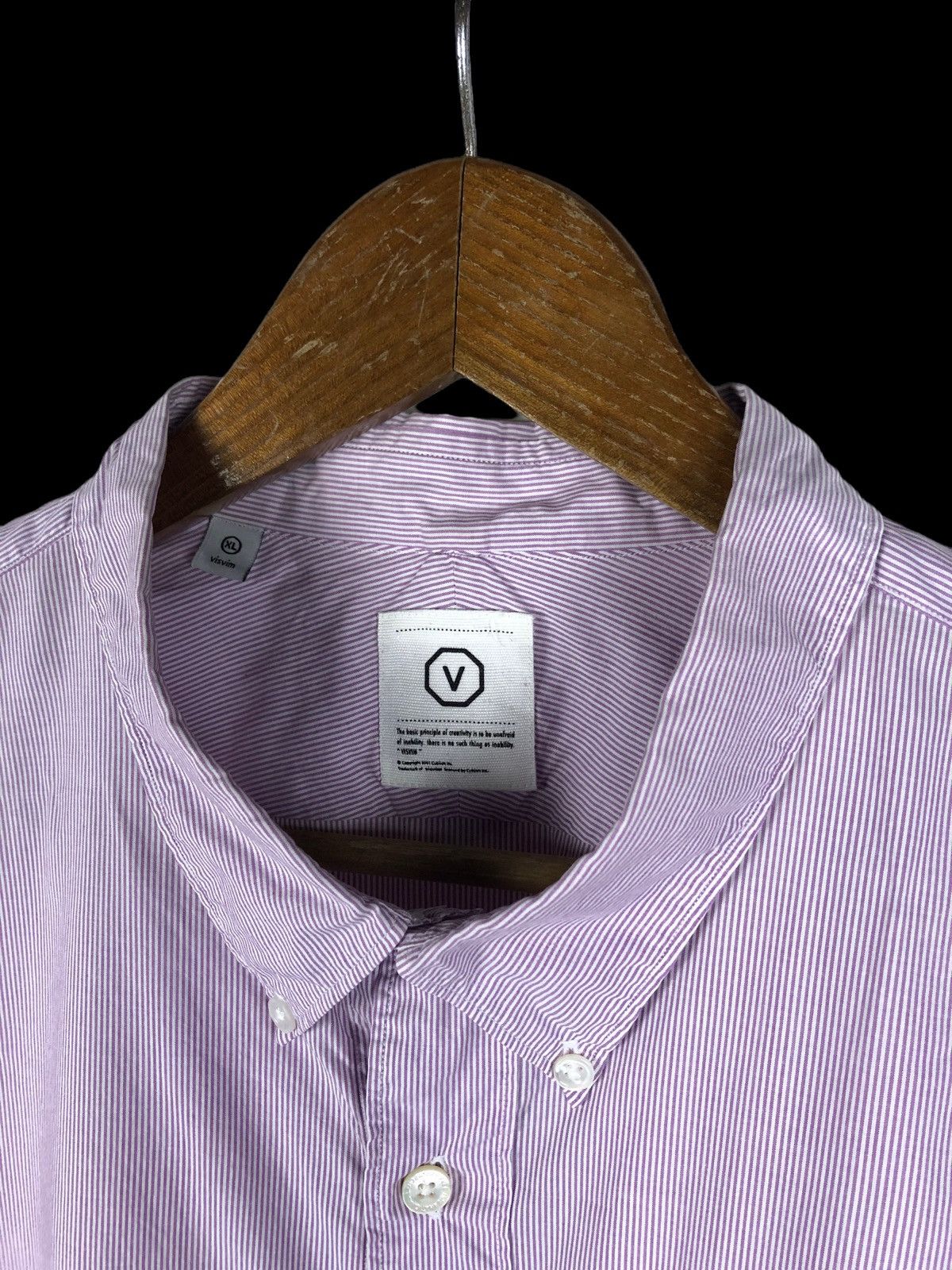 Visvim Visvim SS01 Stripes Button Up Shirt Size US XL / EU 56 / 4 - 6 Thumbnail