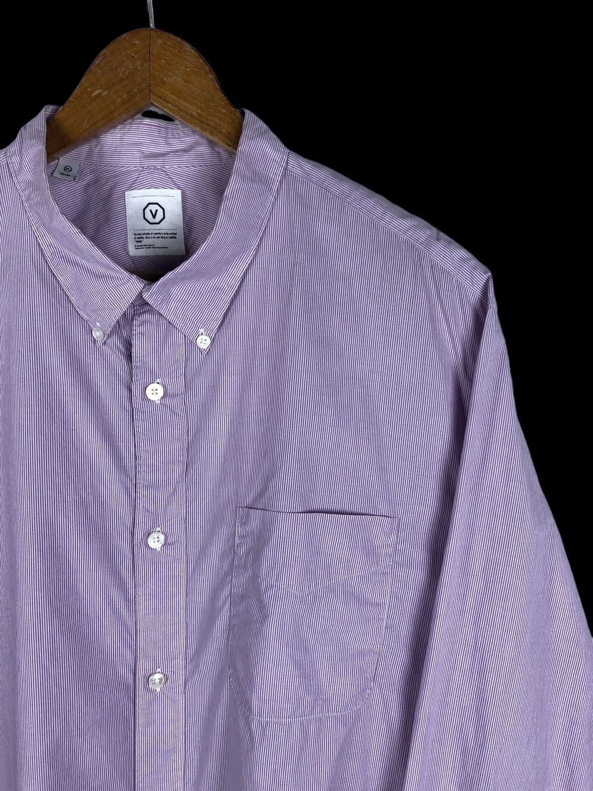 Visvim Visvim SS01 Stripes Button Up Shirt Size US XL / EU 56 / 4 - 5 Thumbnail
