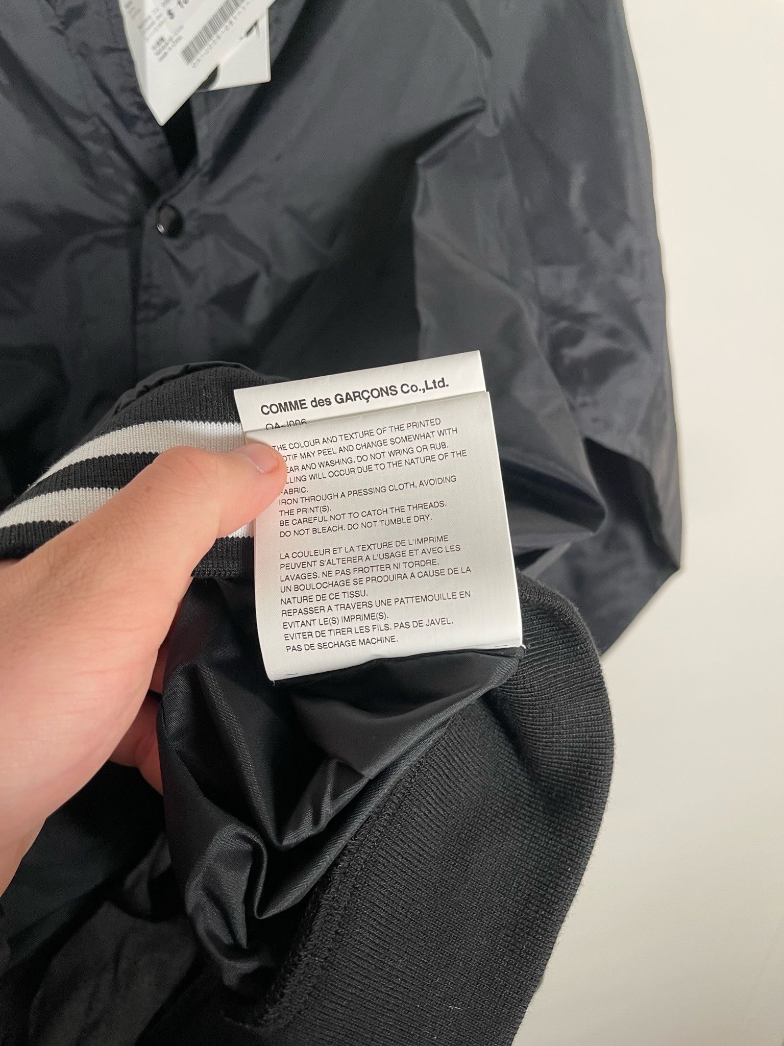 Comme des Garcons × Comme des Garcons Homme Plus × Comme des Garcons PLAY 🚭ICONIC CDG🚭Spring/Summer 2018 Breaking News Stadium S M L Size US M / EU 48-50 / 2 - 10 Thumbnail