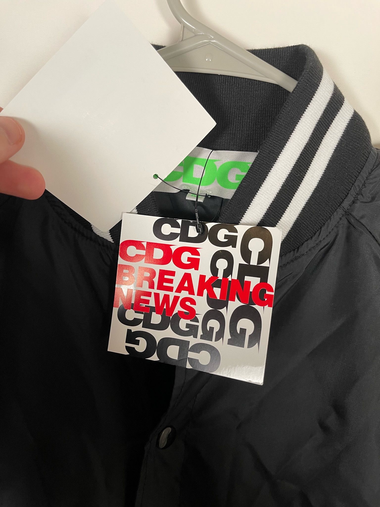 Comme des Garcons × Comme des Garcons Homme Plus × Comme des Garcons PLAY 🚭ICONIC CDG🚭Spring/Summer 2018 Breaking News Stadium S M L Size US M / EU 48-50 / 2 - 5 Thumbnail