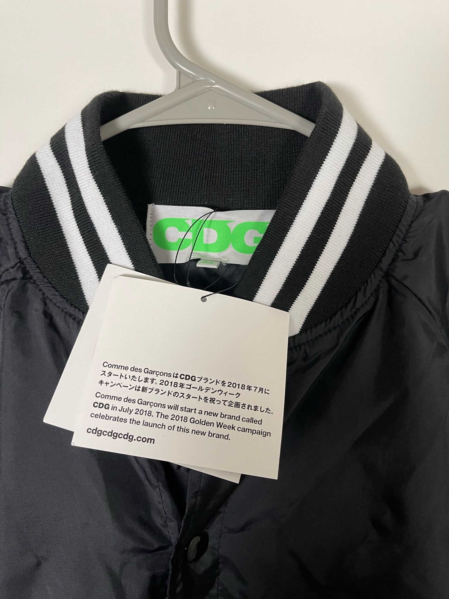 Comme des Garcons × Comme des Garcons Homme Plus × Comme des Garcons PLAY 🚭ICONIC CDG🚭Spring/Summer 2018 Breaking News Stadium S M L Size US M / EU 48-50 / 2 - 6 Thumbnail