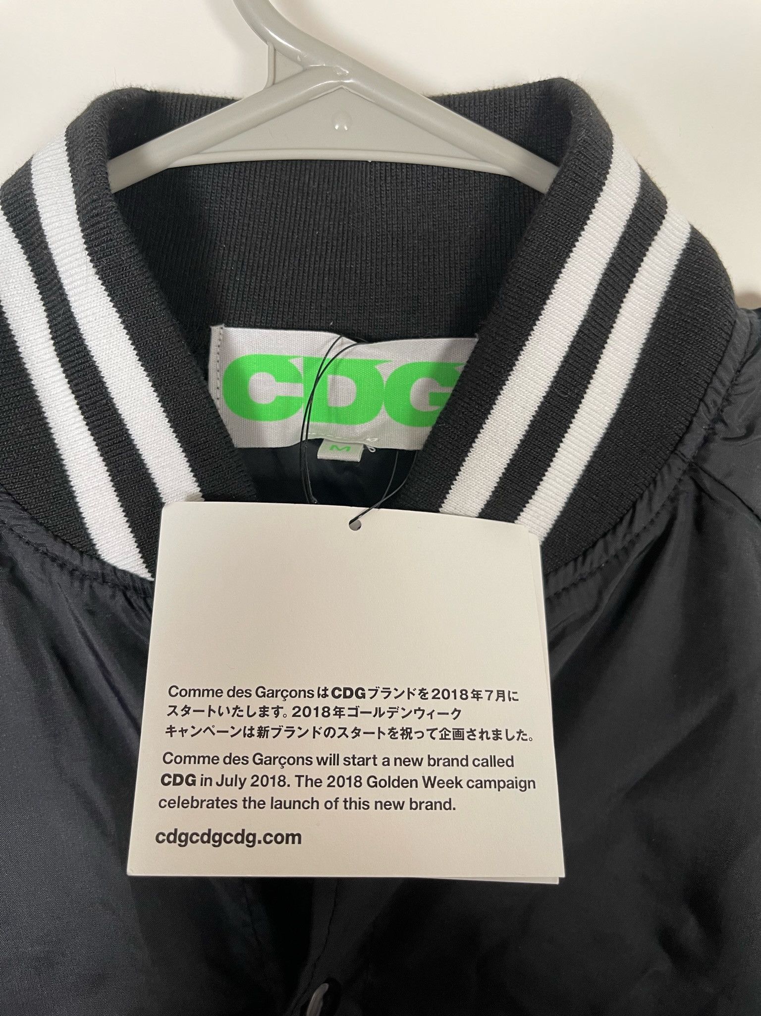 Comme des Garcons × Comme des Garcons Homme Plus × Comme des Garcons PLAY 🚭ICONIC CDG🚭Spring/Summer 2018 Breaking News Stadium S M L Size US M / EU 48-50 / 2 - 7 Thumbnail