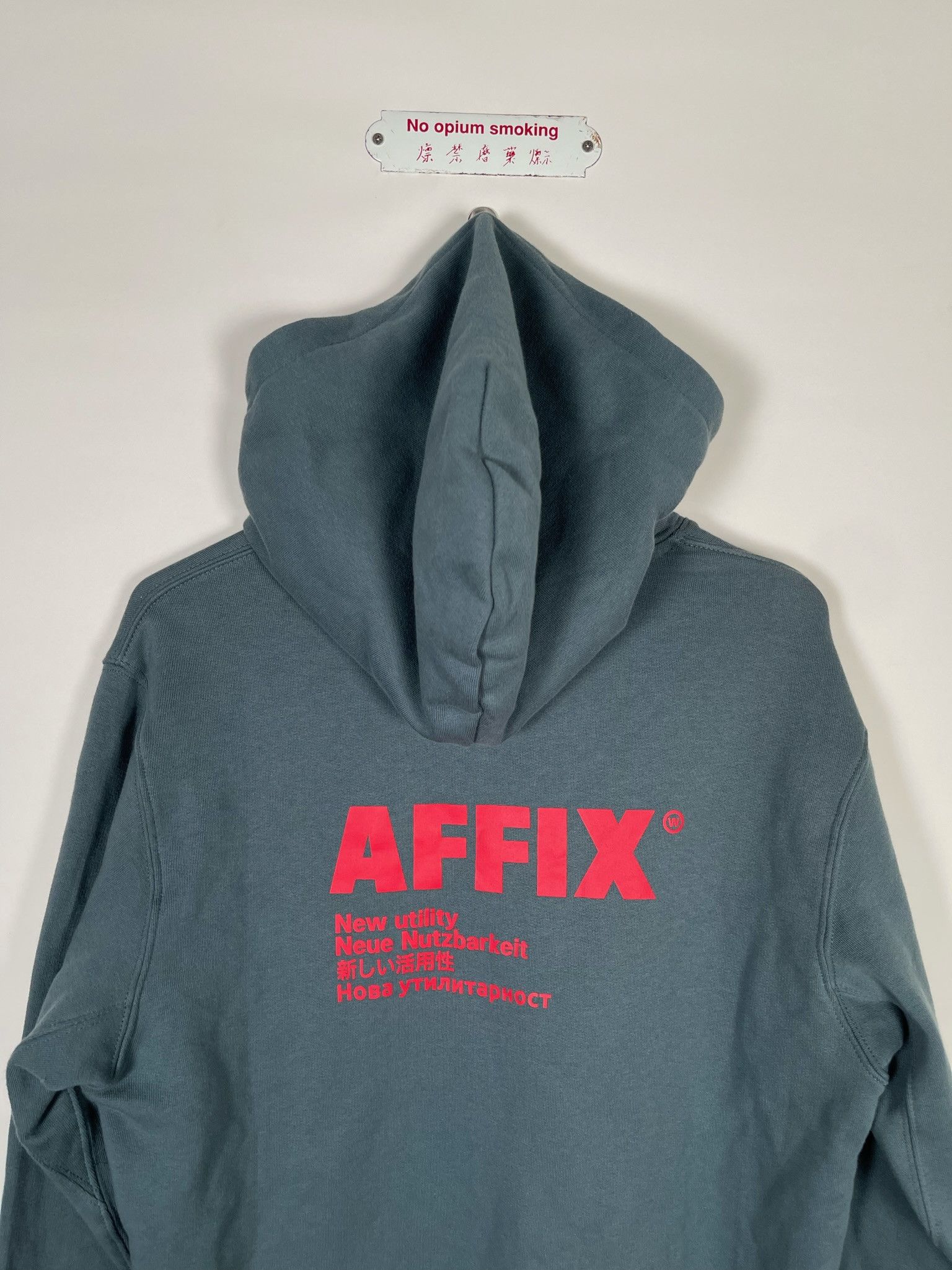 AFFXWRKS 🚭RARE COLORWAY KIKO KOSTADINOV🚭Affix Works Logo Hoodie Size US S / EU 44-46 / 1 - 3 Thumbnail