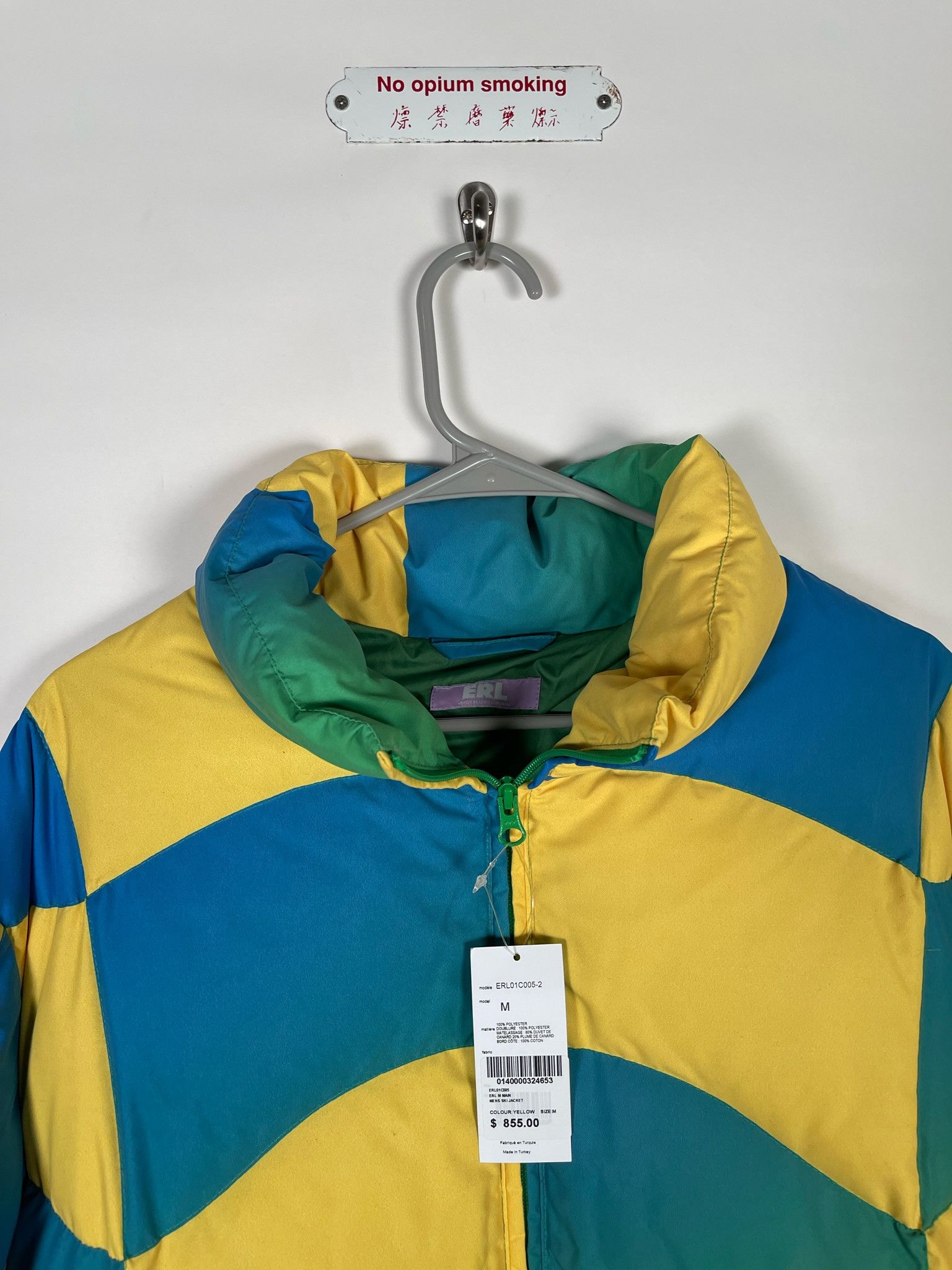 ERL 🚭EXTREMELY RARE ERL GRAIL🚭Fall/Winter 2020 Yellow Puffer Size US M / EU 48-50 / 2 - 3 Thumbnail