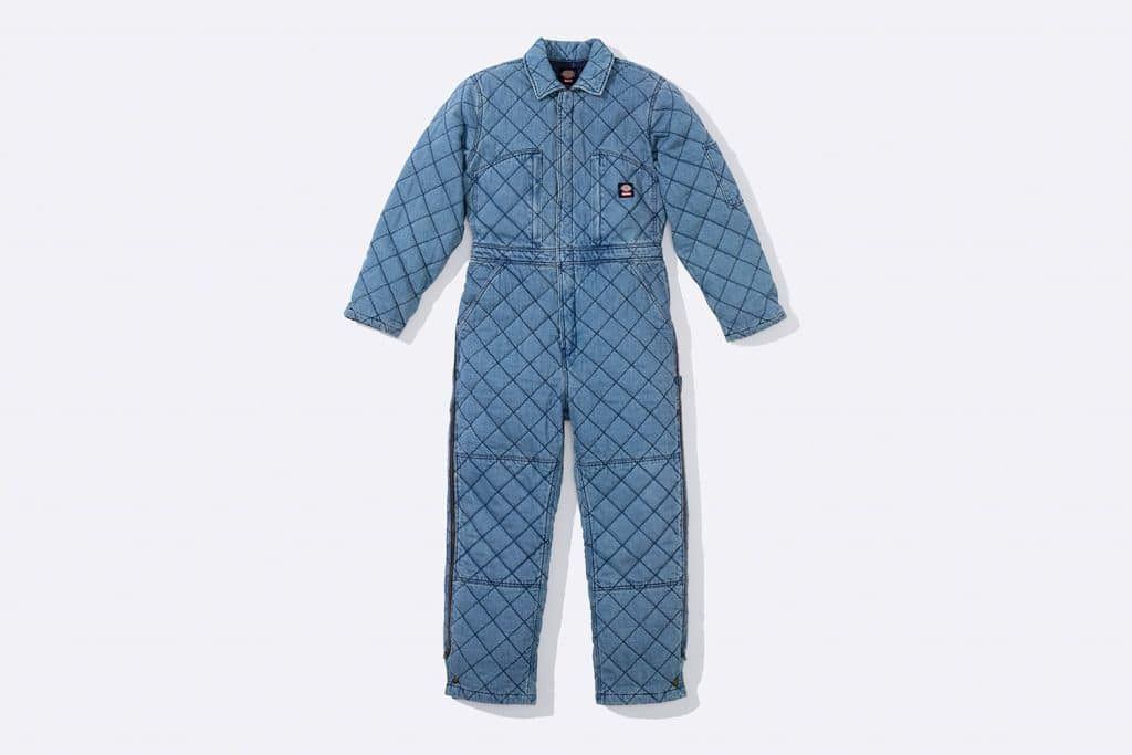 Supreme Supreme Dickies Quilted Denim Coverall DENIM | Grailed