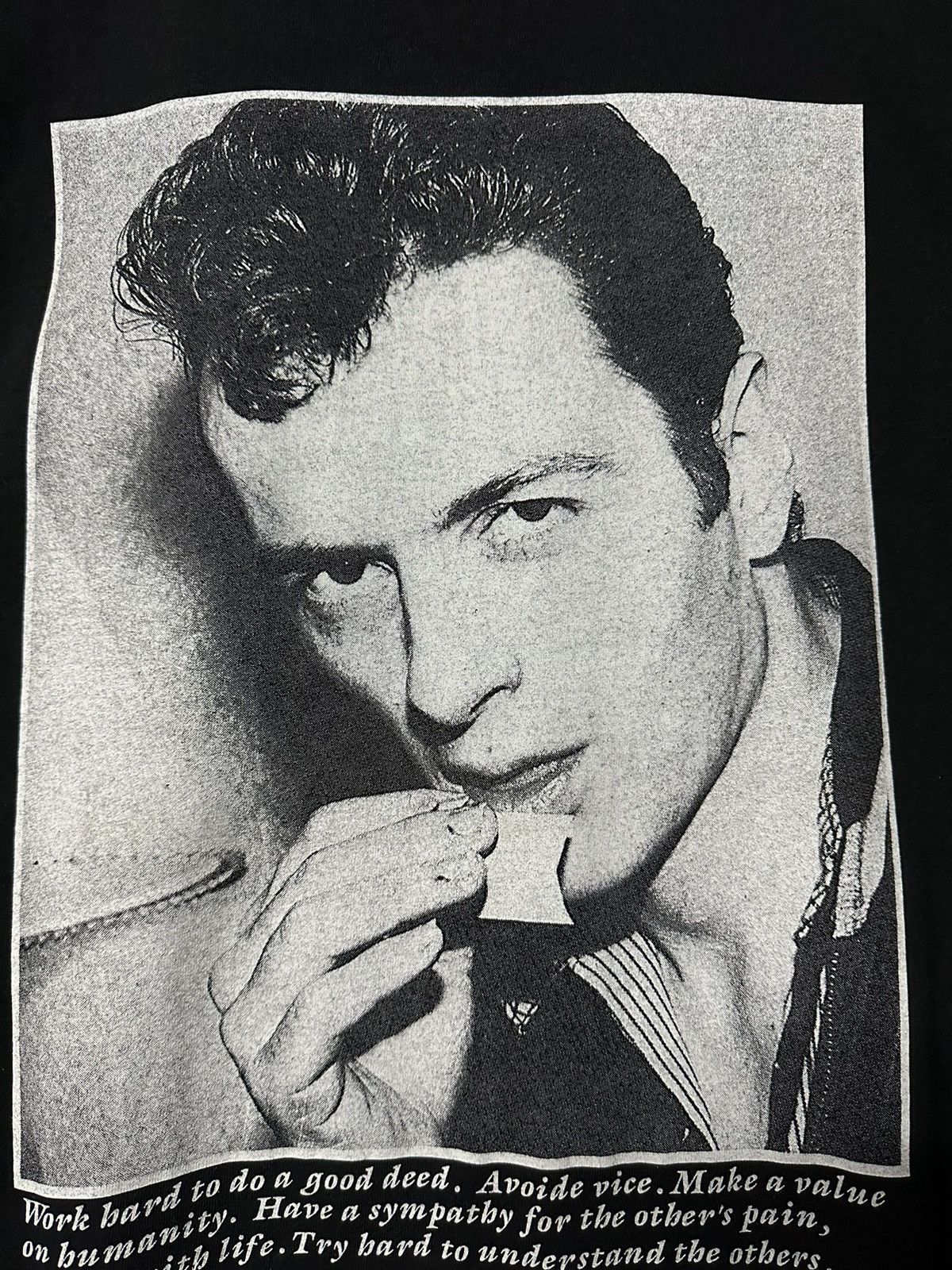 Band Tees Vintage 90s Joe Strummer The Clash Sun Faded Tee Size US M / EU 48-50 / 2 - 2 Thumbnail
