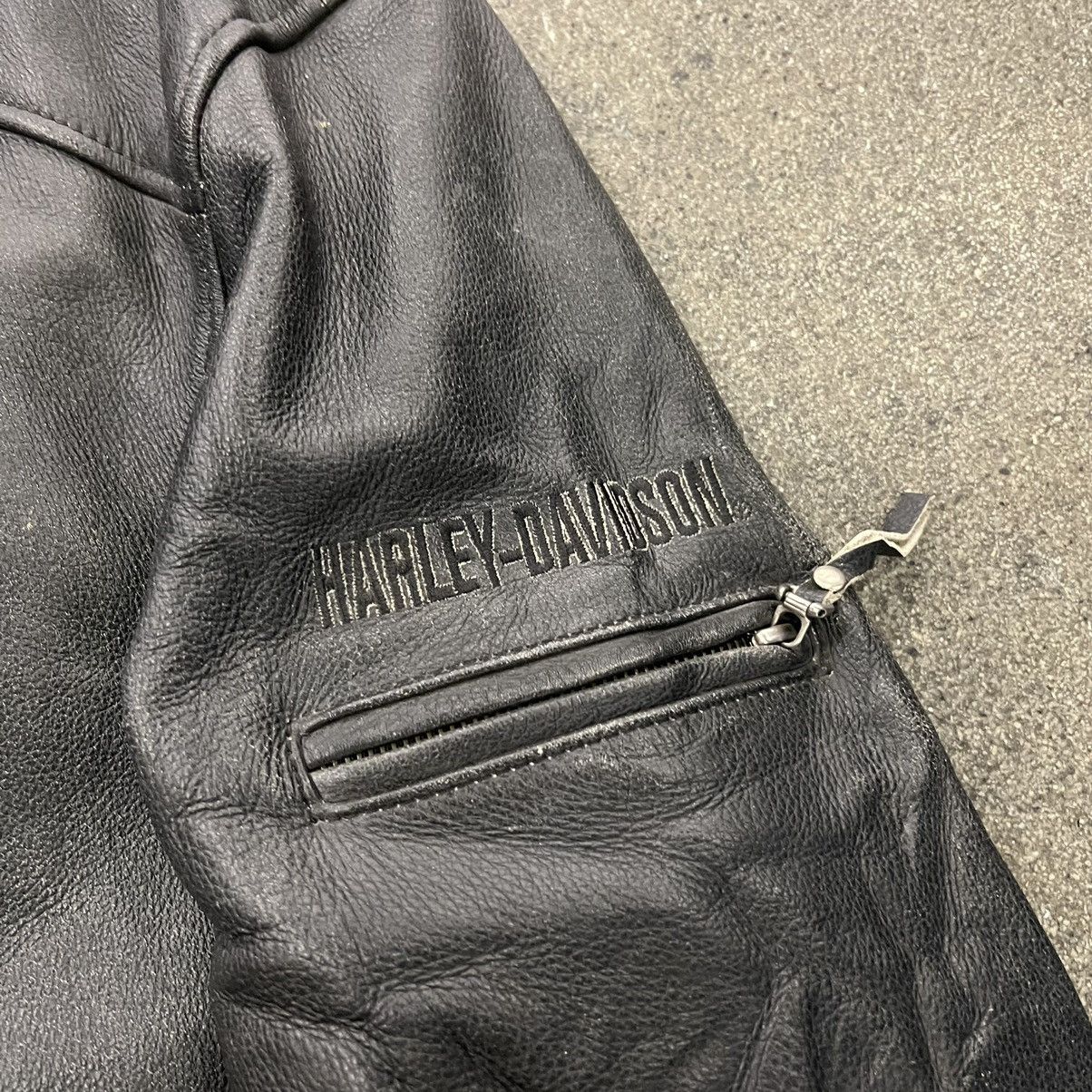 Genuine Leather × Harley Davidson Vintage Harley Davidson leather jacket Size US XL / EU 56 / 4 - 6 Thumbnail