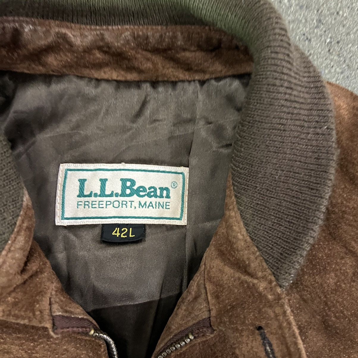 L.L. Bean Vintage LL Bean leather jacket Size US L / EU 52-54 / 3 - 4 Thumbnail