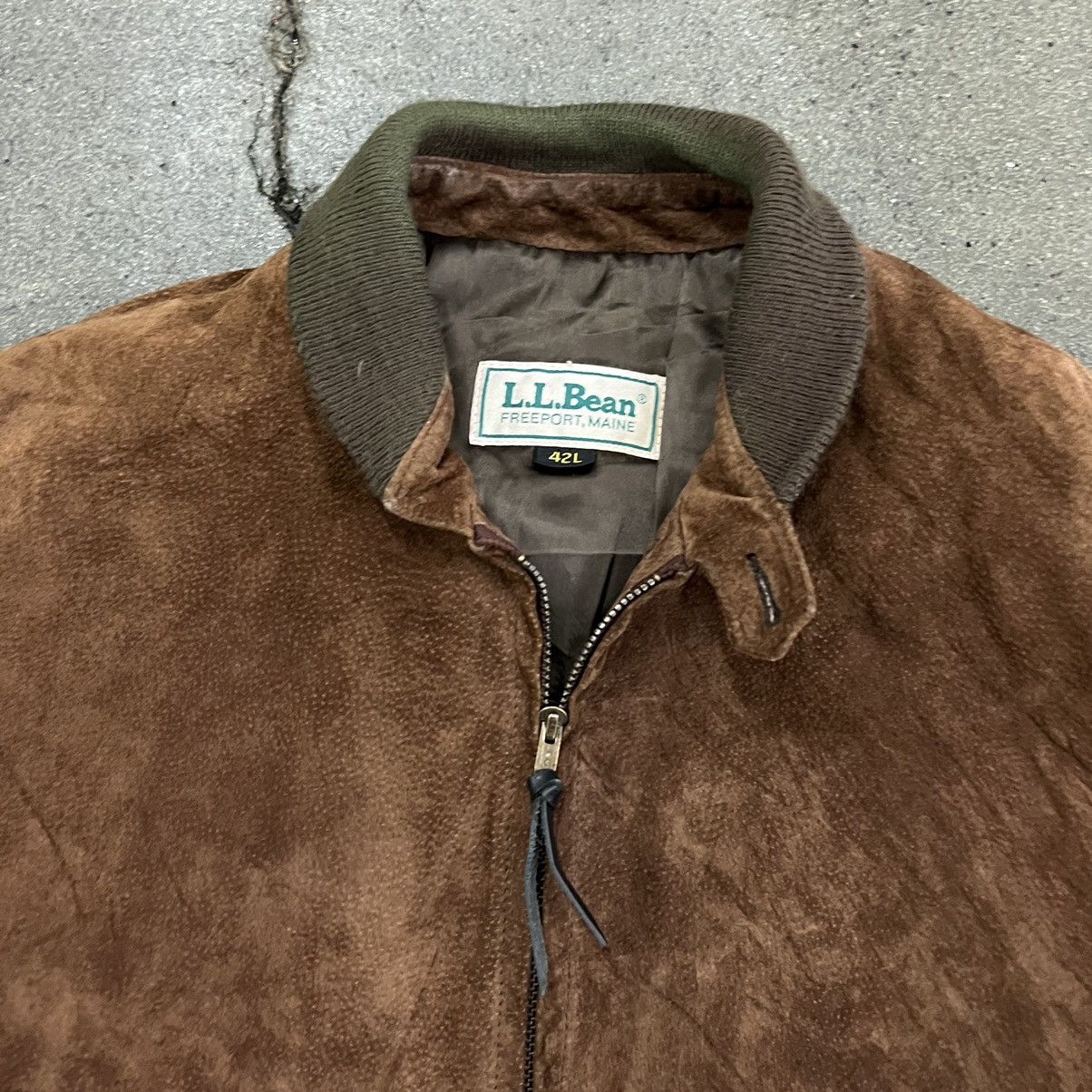 L.L. Bean Vintage LL Bean leather jacket Size US L / EU 52-54 / 3 - 1 Thumbnail