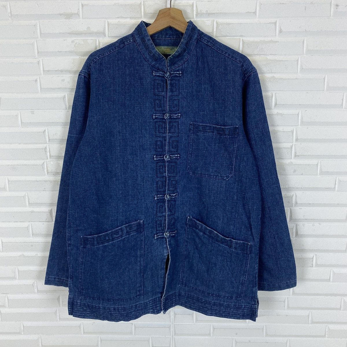 Japanese Brand Japanese Denim Kimono Size US M / EU 48-50 / 2 - 2 Thumbnail