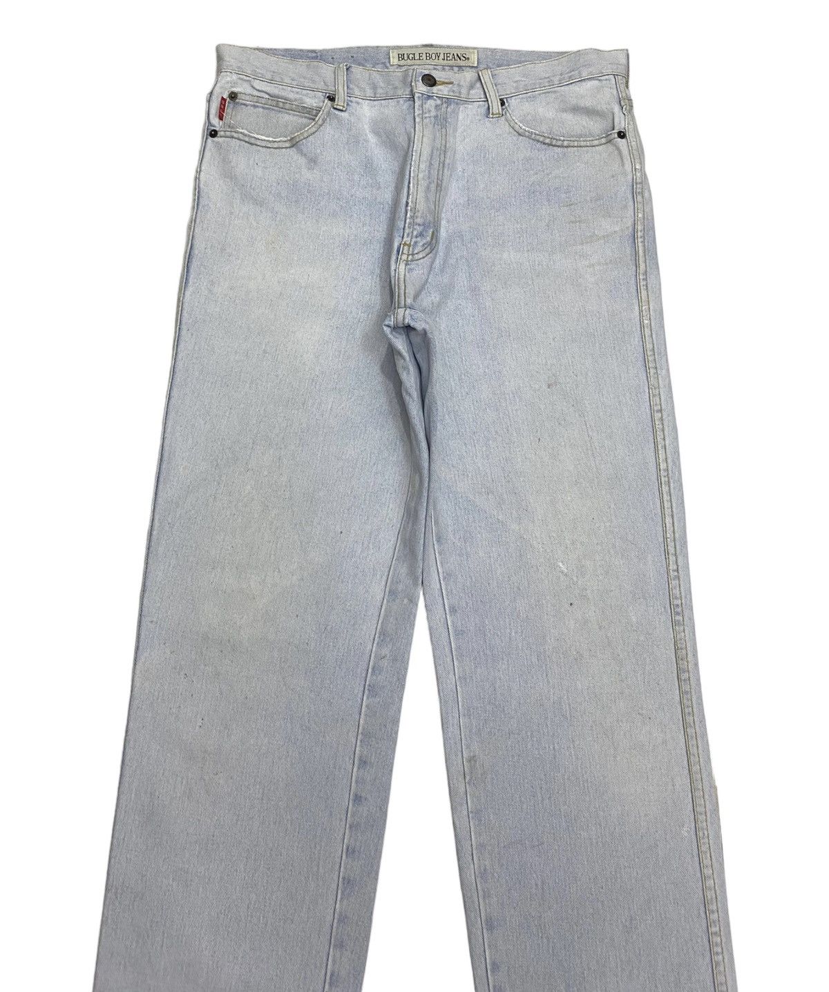 Beauty Beast × Hysteric Glamour 🔥BUGLE BOY JEANS DISTRESSED DENIM BAGGY JEANS Size US 34 / EU 50 - 3 Thumbnail