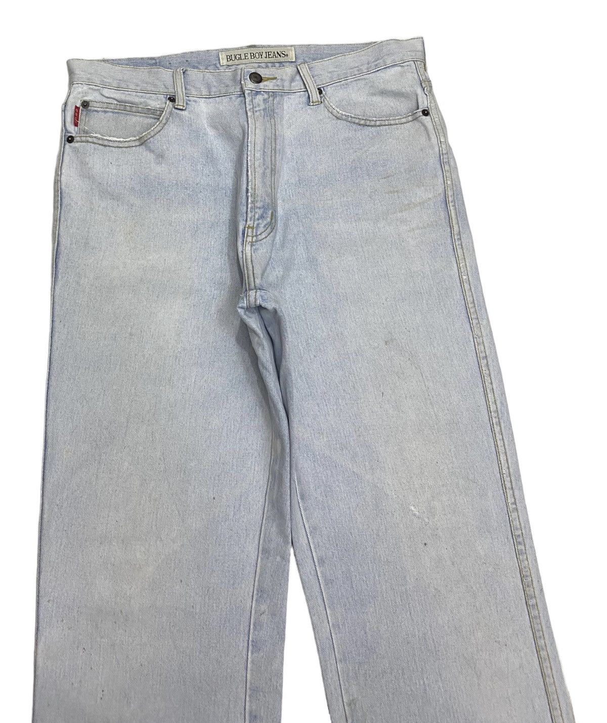Beauty Beast × Hysteric Glamour 🔥BUGLE BOY JEANS DISTRESSED DENIM BAGGY JEANS Size US 34 / EU 50 - 5 Thumbnail