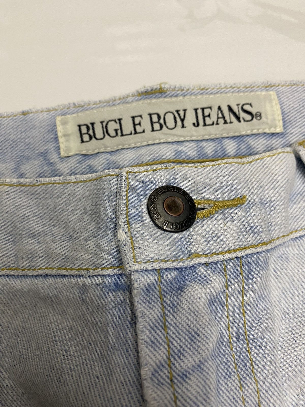 Beauty Beast × Hysteric Glamour 🔥BUGLE BOY JEANS DISTRESSED DENIM BAGGY JEANS Size US 34 / EU 50 - 10 Thumbnail