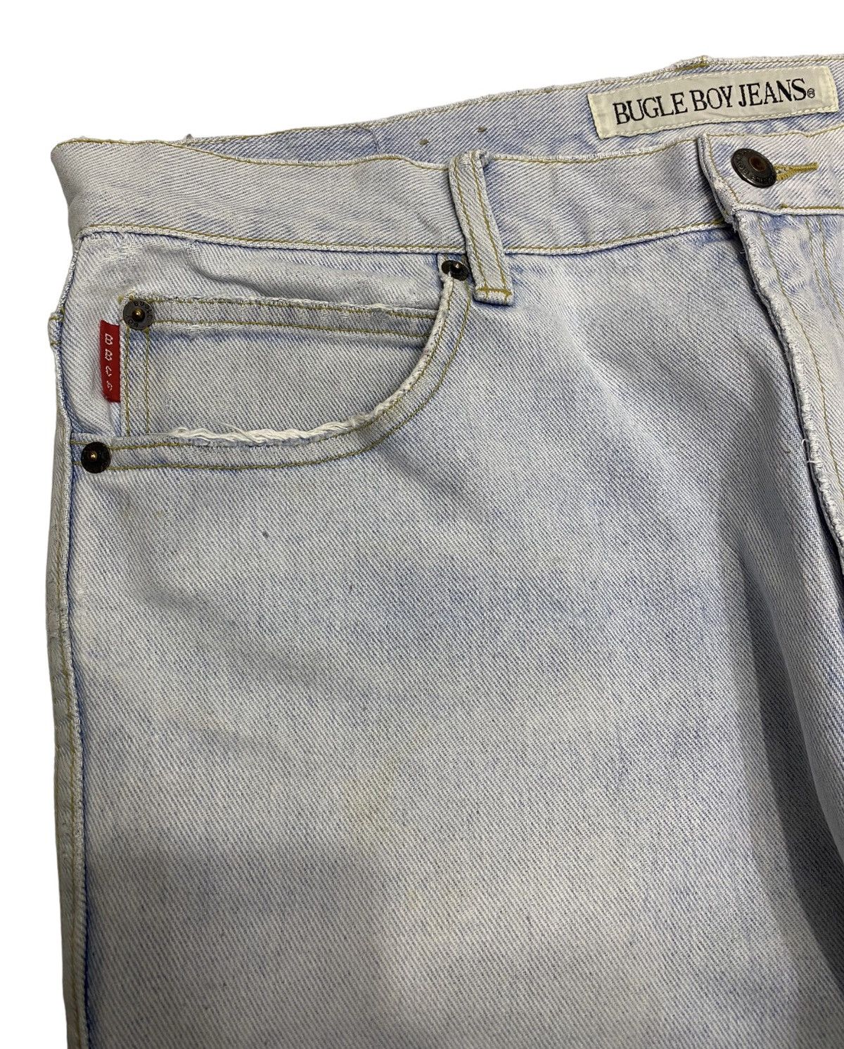 Beauty Beast × Hysteric Glamour 🔥BUGLE BOY JEANS DISTRESSED DENIM BAGGY JEANS Size US 34 / EU 50 - 9 Thumbnail