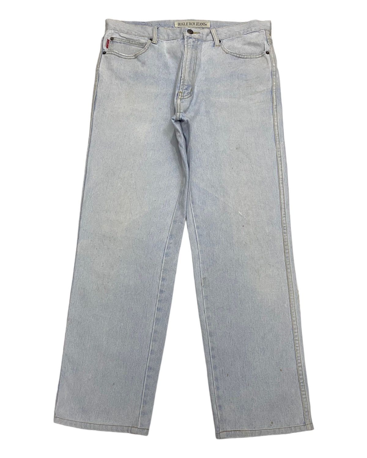 Beauty Beast × Hysteric Glamour 🔥BUGLE BOY JEANS DISTRESSED DENIM BAGGY JEANS Size US 34 / EU 50 - 1 Thumbnail