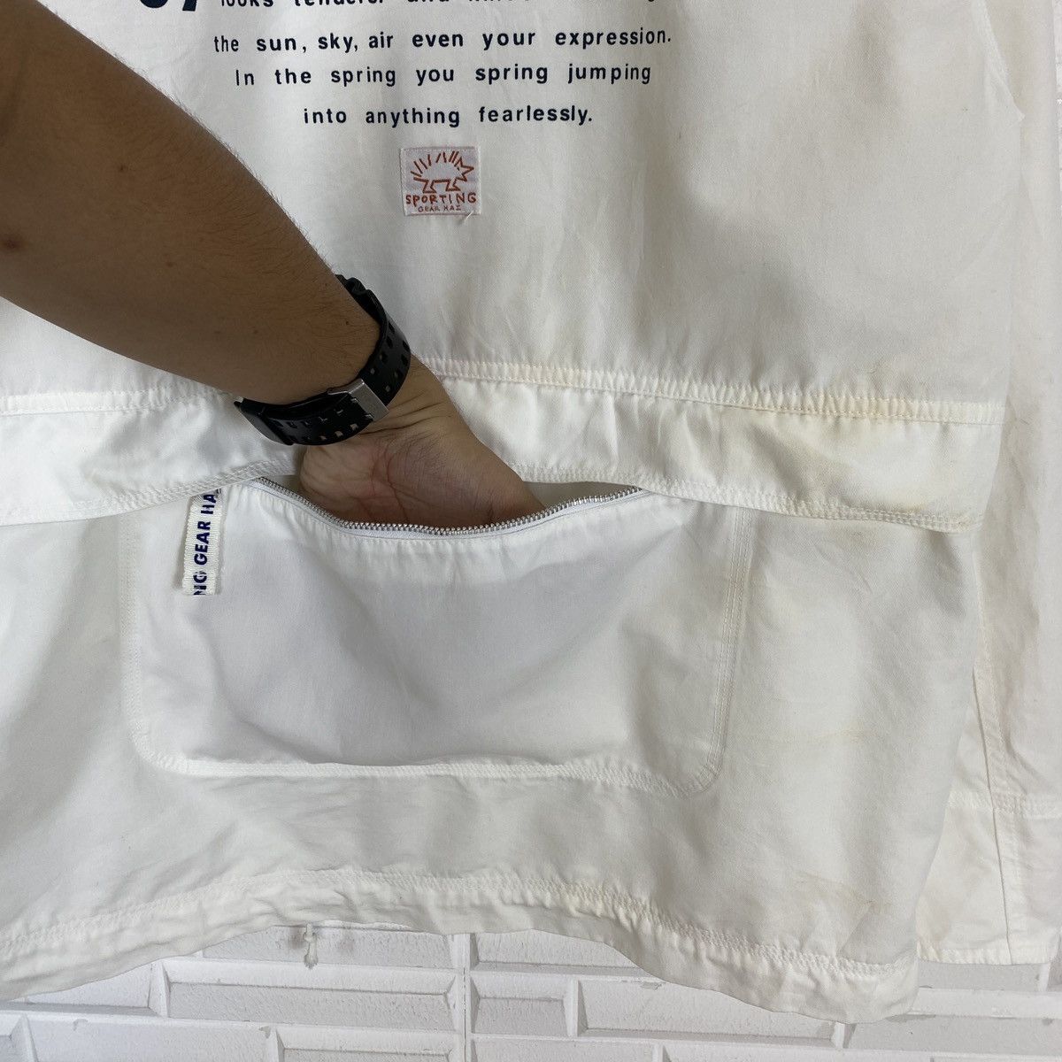 Hai Sporting Gear Issey Miyake Hai Sporting Gear Patchwork Spring Size US M / EU 48-50 / 2 - 11 Thumbnail