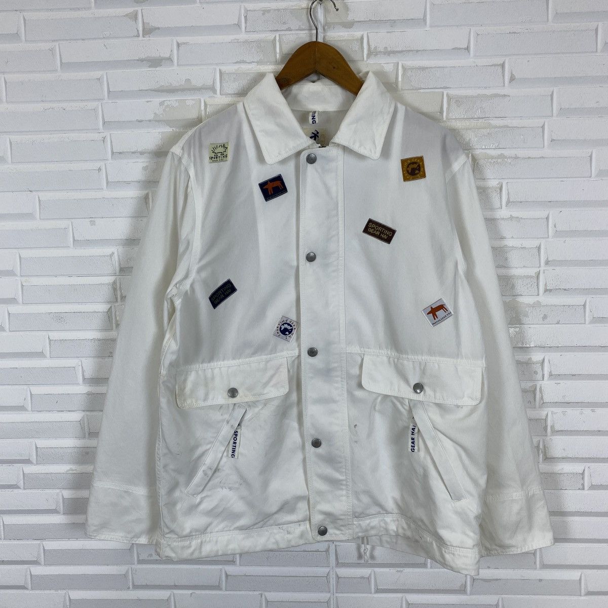 Hai Sporting Gear Issey Miyake Hai Sporting Gear Patchwork Spring Size US M / EU 48-50 / 2 - 1 Thumbnail