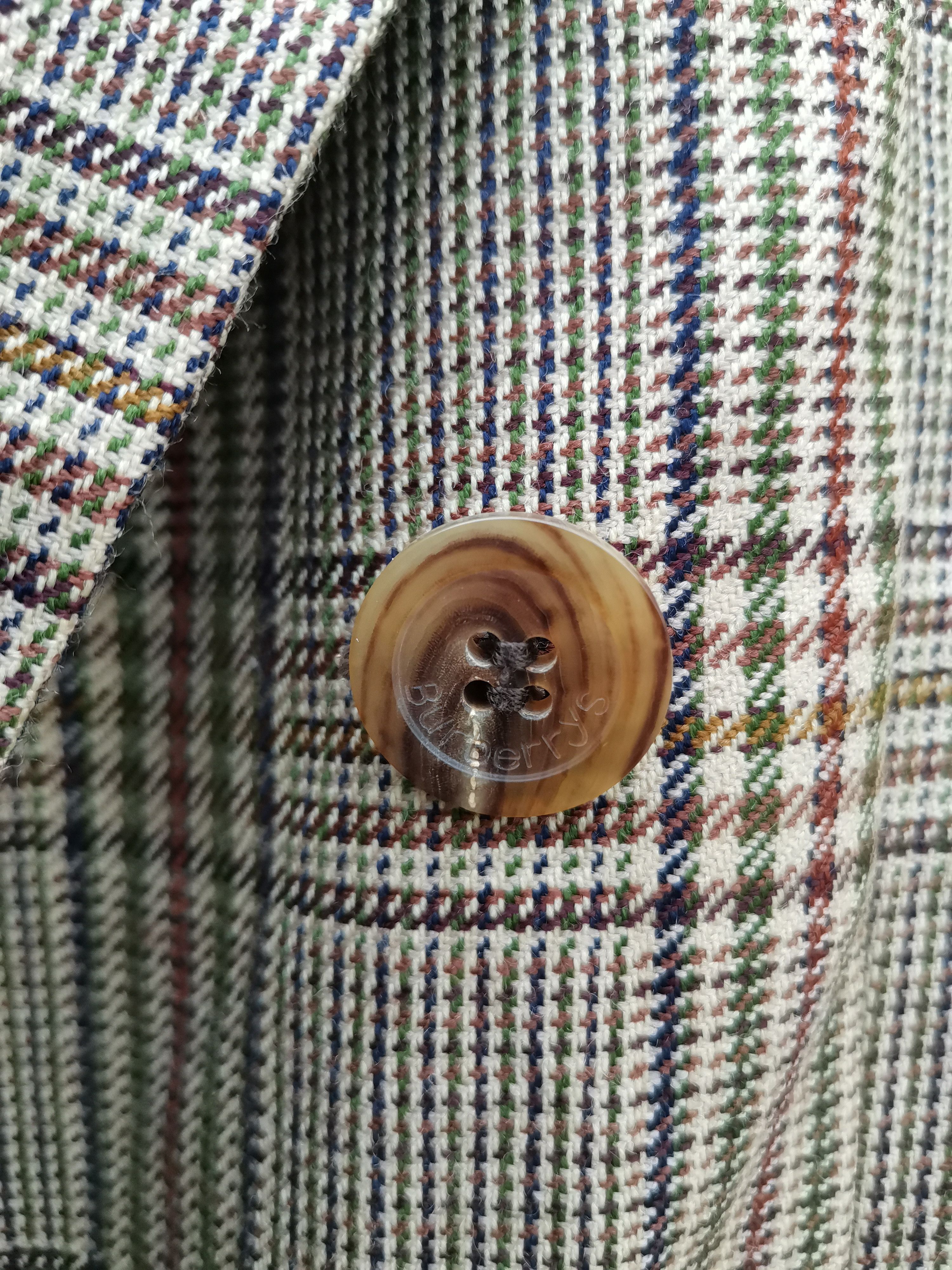 Burberry Vintage Burberrys Nova Check Single Breasted Blazer Coat Size US M / EU 48-50 / 2 - 3 Thumbnail