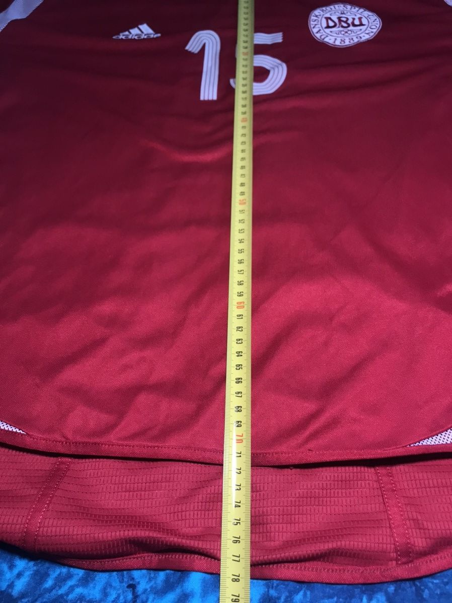 Adidas Adidas Denmark 2005 DBU Away Jersey Football Shirt Size US L / EU 52-54 / 3 - 9 Thumbnail