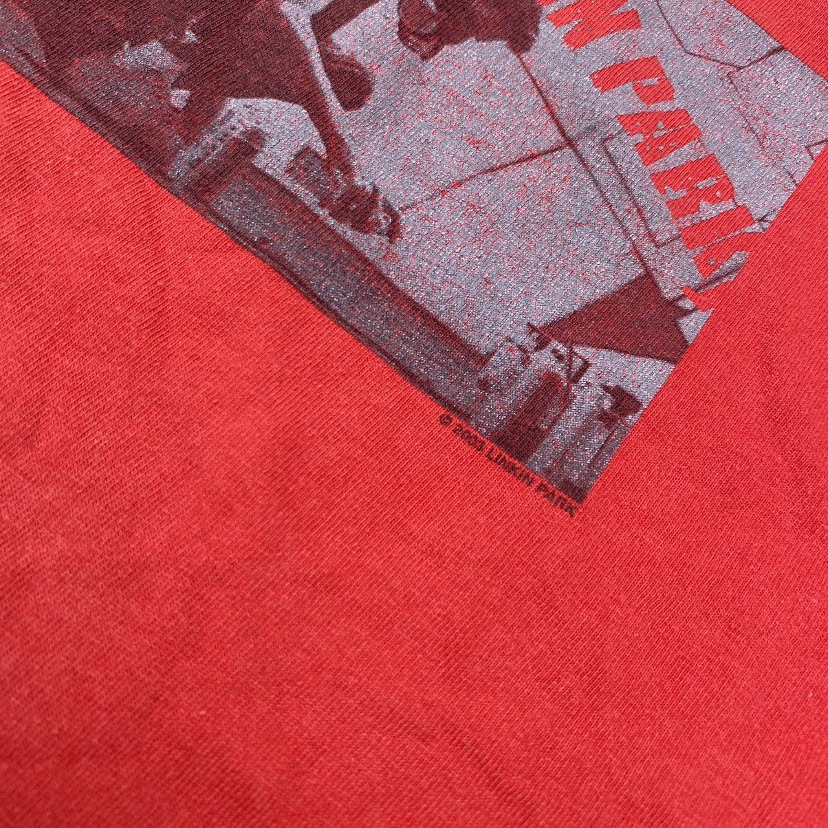 Band Tees × Vintage Vintage 2003 Linkin Park T-Shirt Size US L / EU 52-54 / 3 - 3 Thumbnail