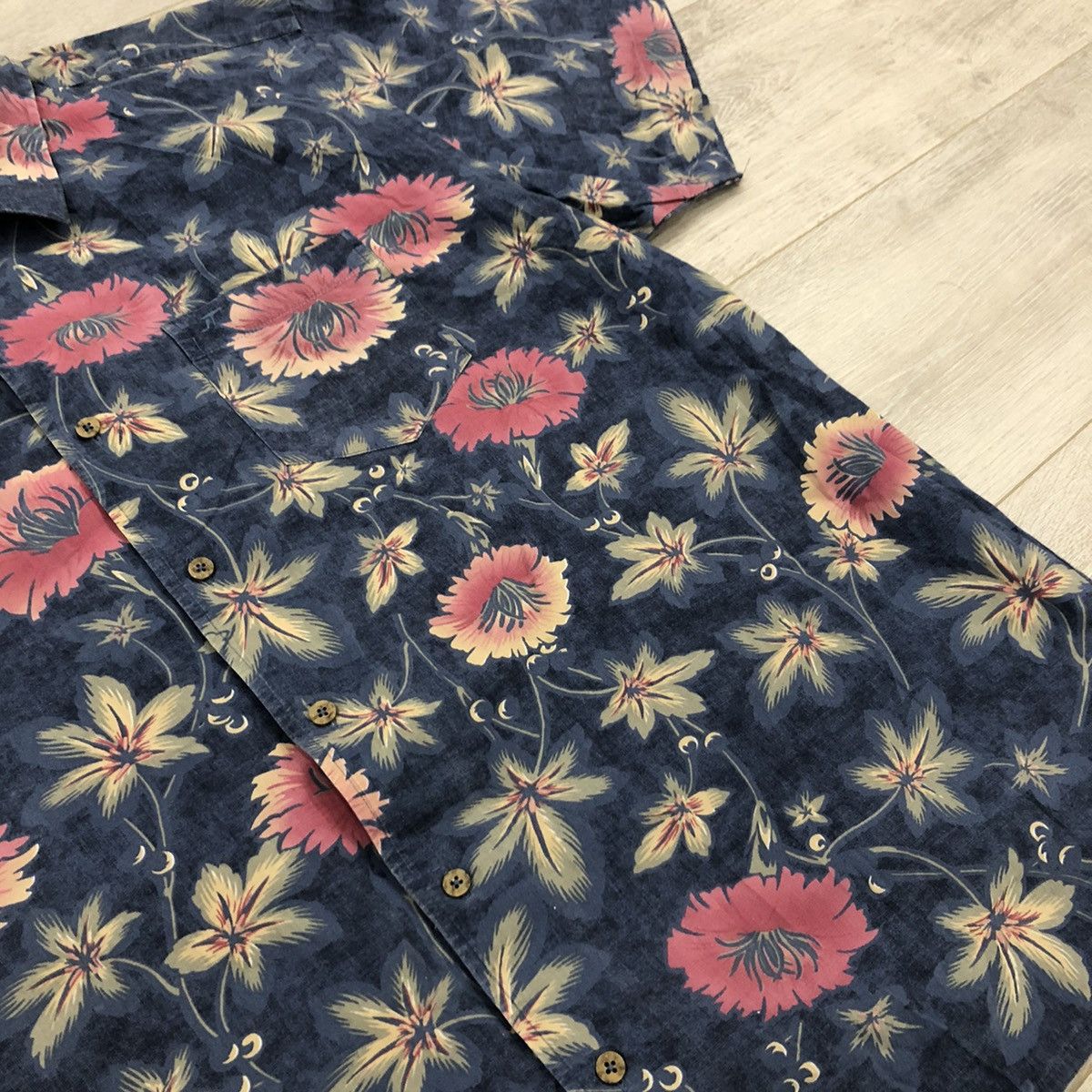 Vintage Vintage Shirt Short Sleeve Size US XXL / EU 58 / 5 - 5 Thumbnail