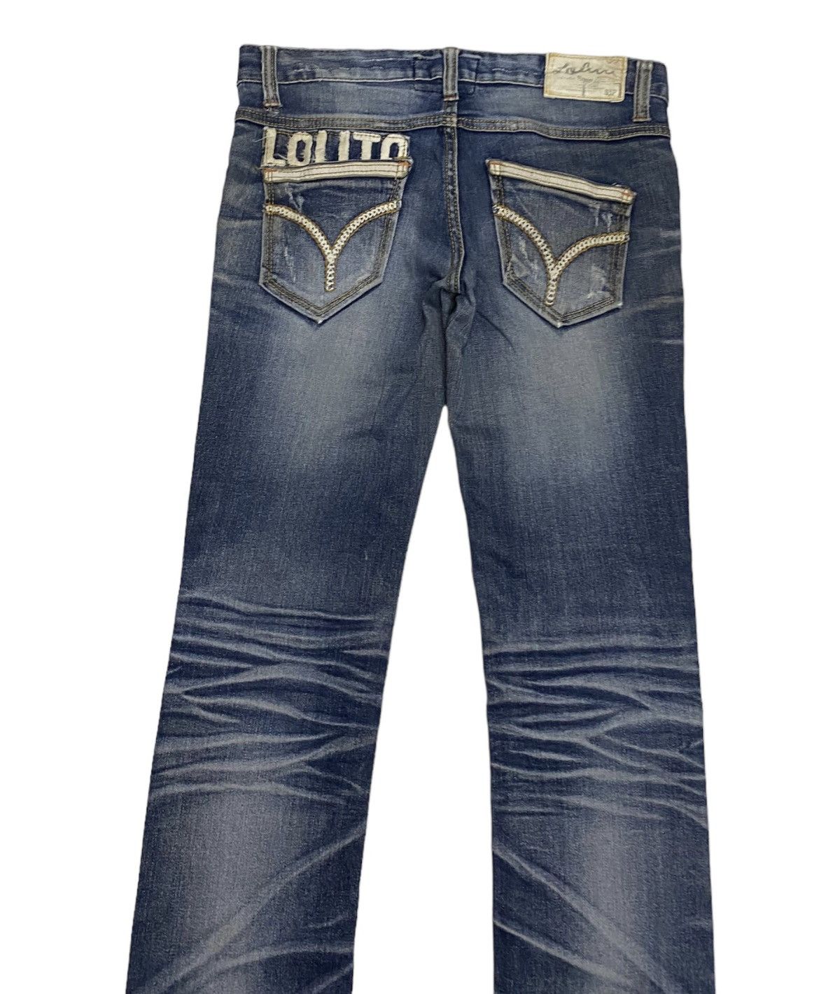 Hysteric Glamour LOLITA DISTRESSED PUNK SKINNY JEANS Size 32" / US 10 / IT 46 - 3 Thumbnail