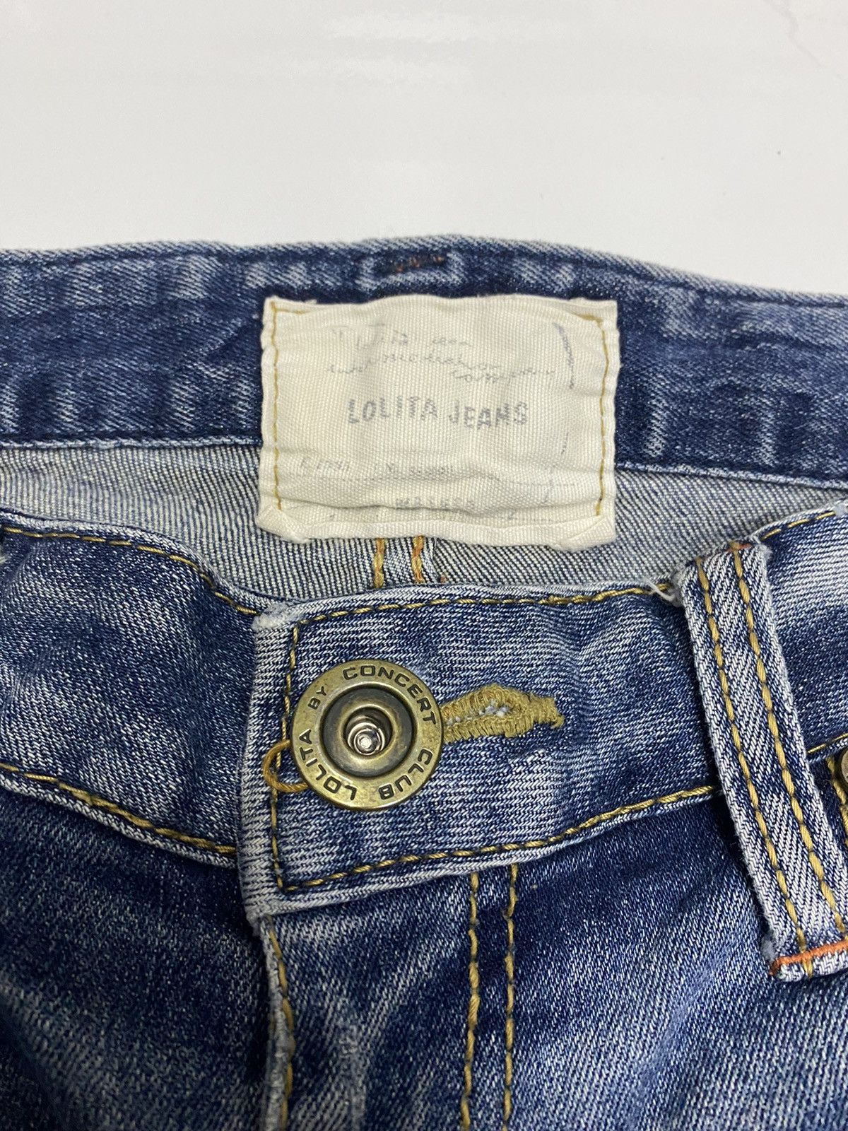 Hysteric Glamour LOLITA DISTRESSED PUNK SKINNY JEANS Size 32" / US 10 / IT 46 - 9 Thumbnail