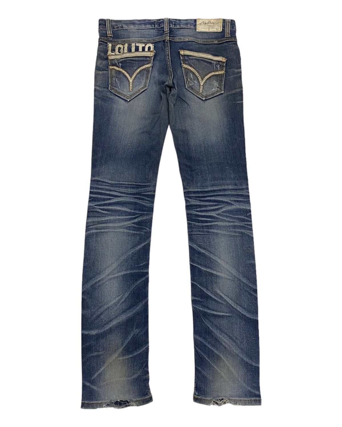 Hysteric Glamour LOLITA DISTRESSED PUNK SKINNY JEANS Size 32" / US 10 / IT 46 - 1 Thumbnail